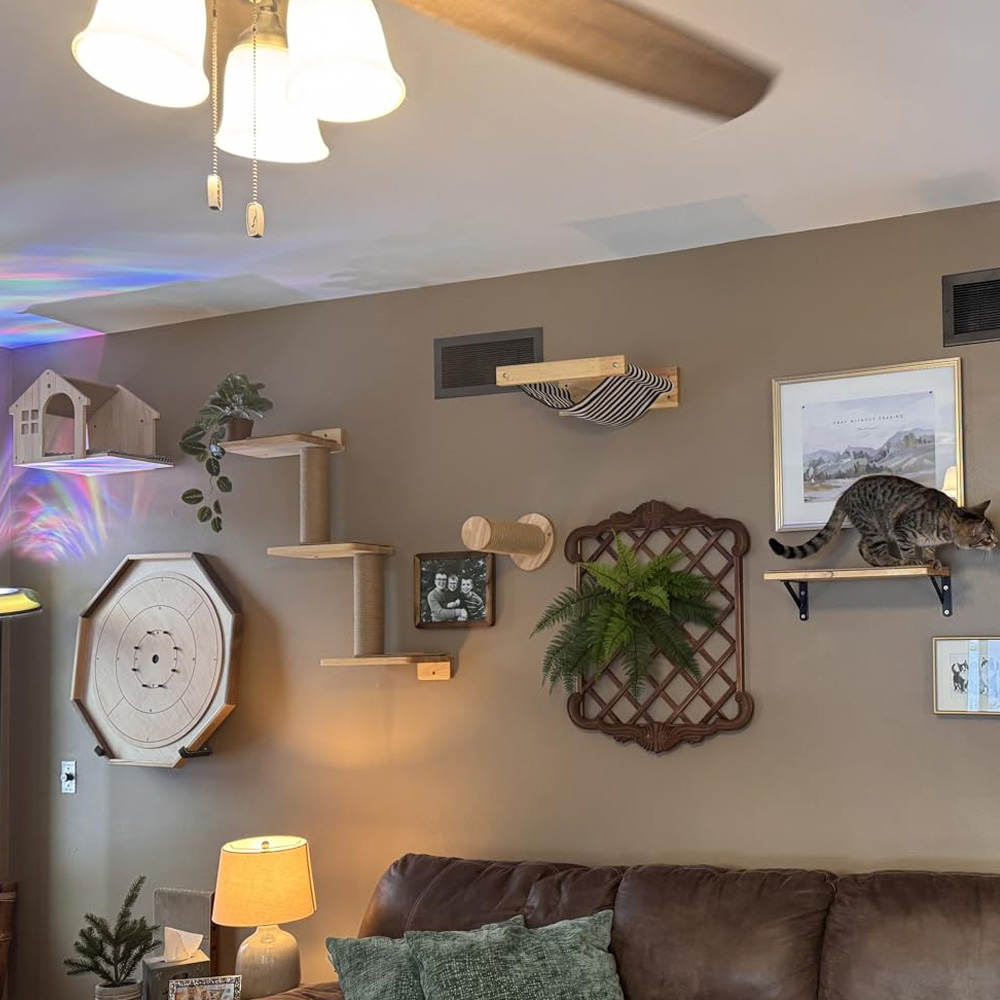 Furniture Paradise & Hardware Ghaziabad By Owner - Cat Furniture Solid Wooden Suspension Bridge