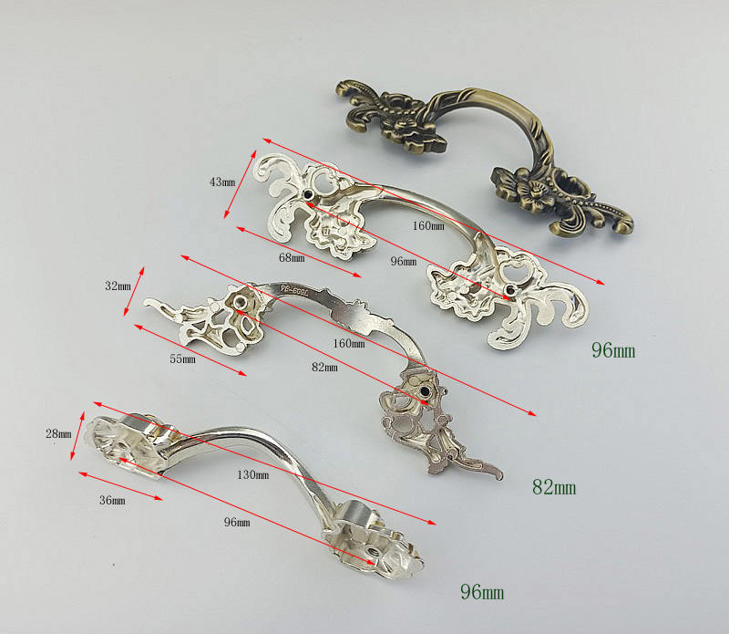 Antique Silver Classic Furnitu - огляд і ціна Furniture Hardware Drawer Pulls