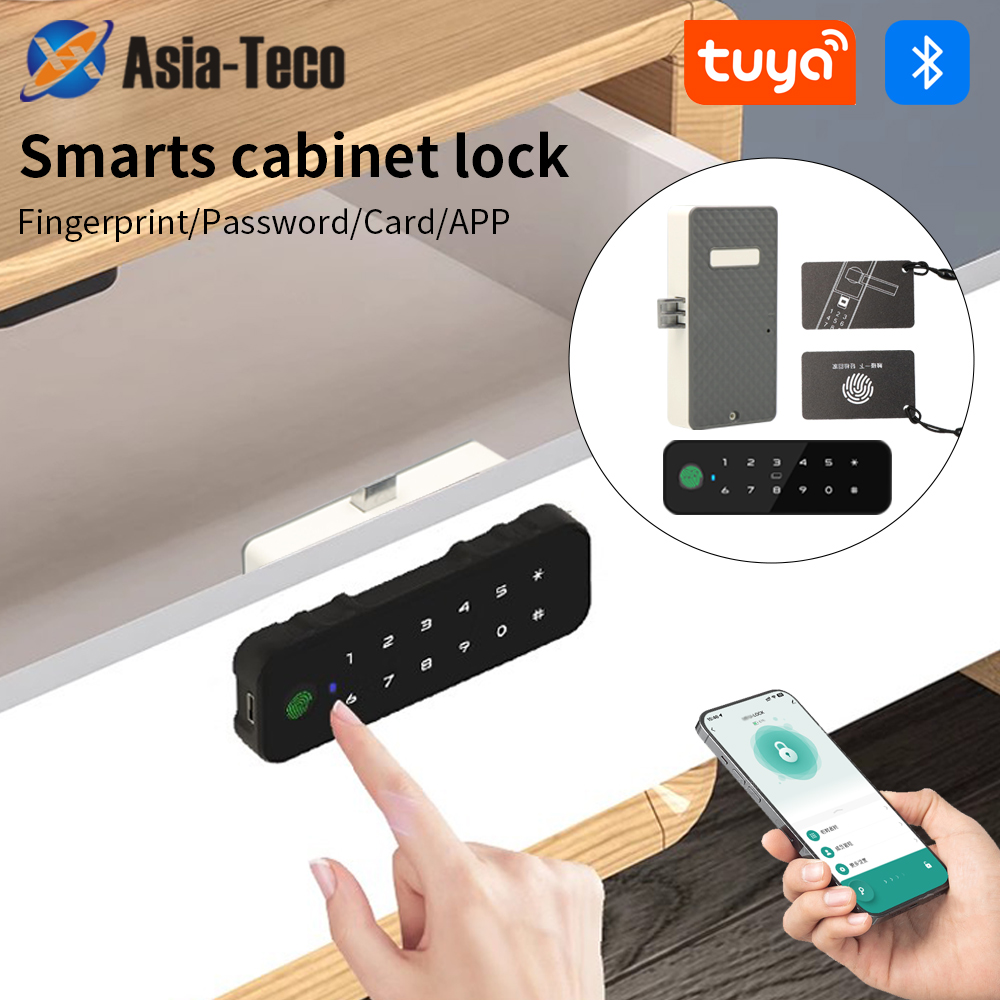 Tuya Bluetooth Smart Wood Cabi - огляд і ціна Furniture Hardware Latch