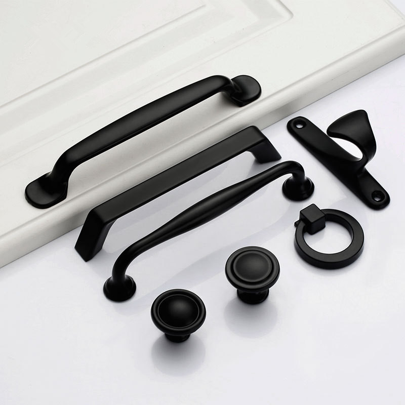 Black Handles for Furniture Ca - огляд і ціна Furniture Hardware Drawer Pulls
