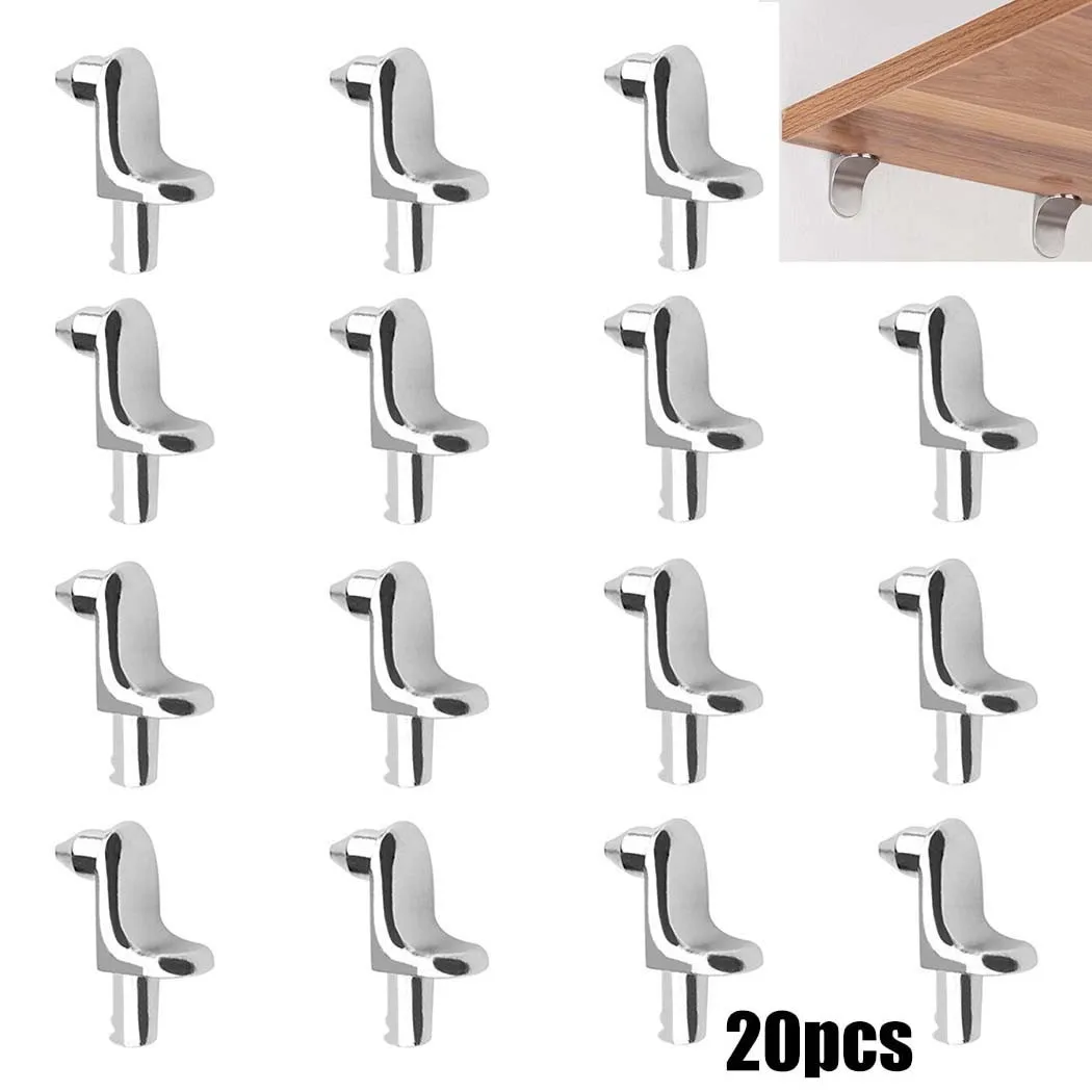 20pc Stainless Steel Shelf Sup - огляд і ціна Shelf Peg Support