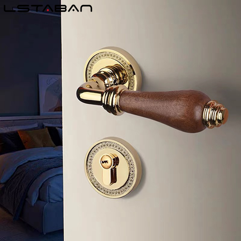 Euro Walnut Wood Handle Door L - огляд і ціна Furniture Hardware Handles