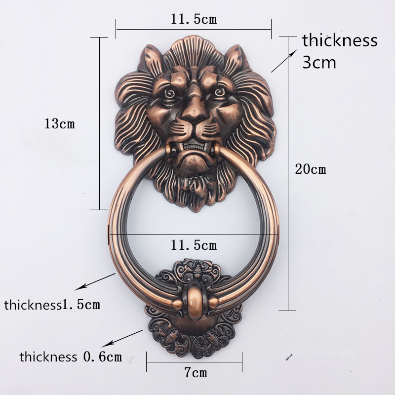 Antique Bronze Lion Head Handl - огляд і ціна Furniture Hardware Handles