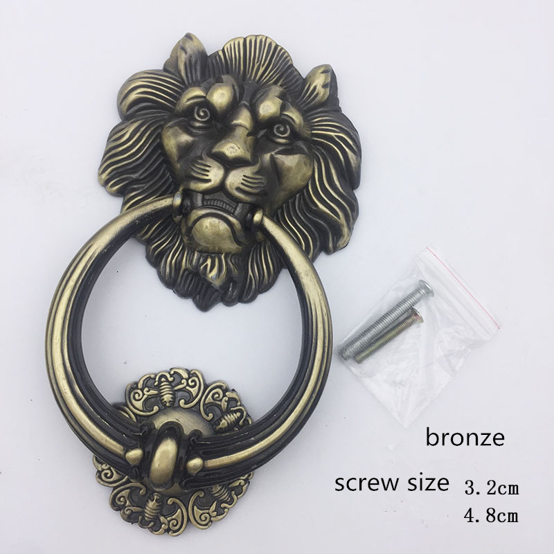 Antique Bronze Lion Head Handl - огляд і ціна Furniture Hardware Handles