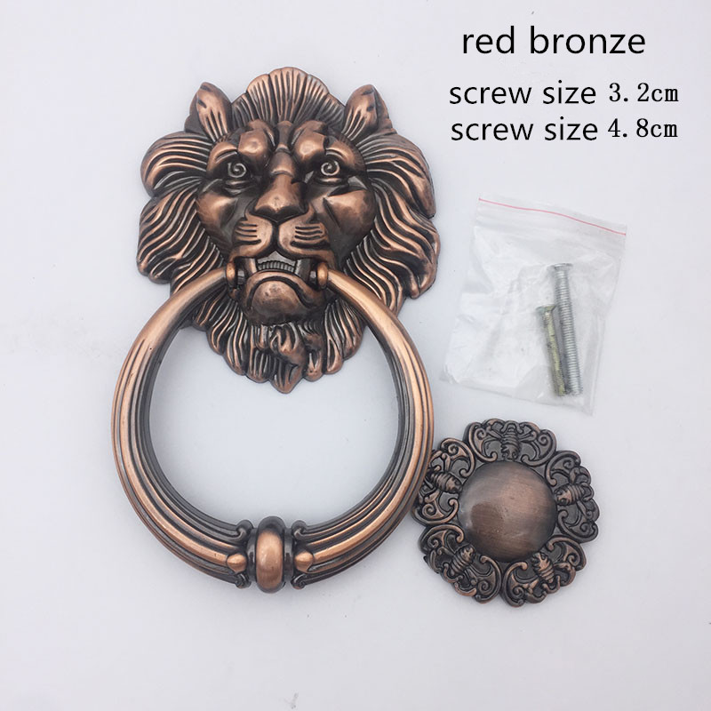 Antique Bronze Lion Head Handl - огляд і ціна Furniture Hardware Handles