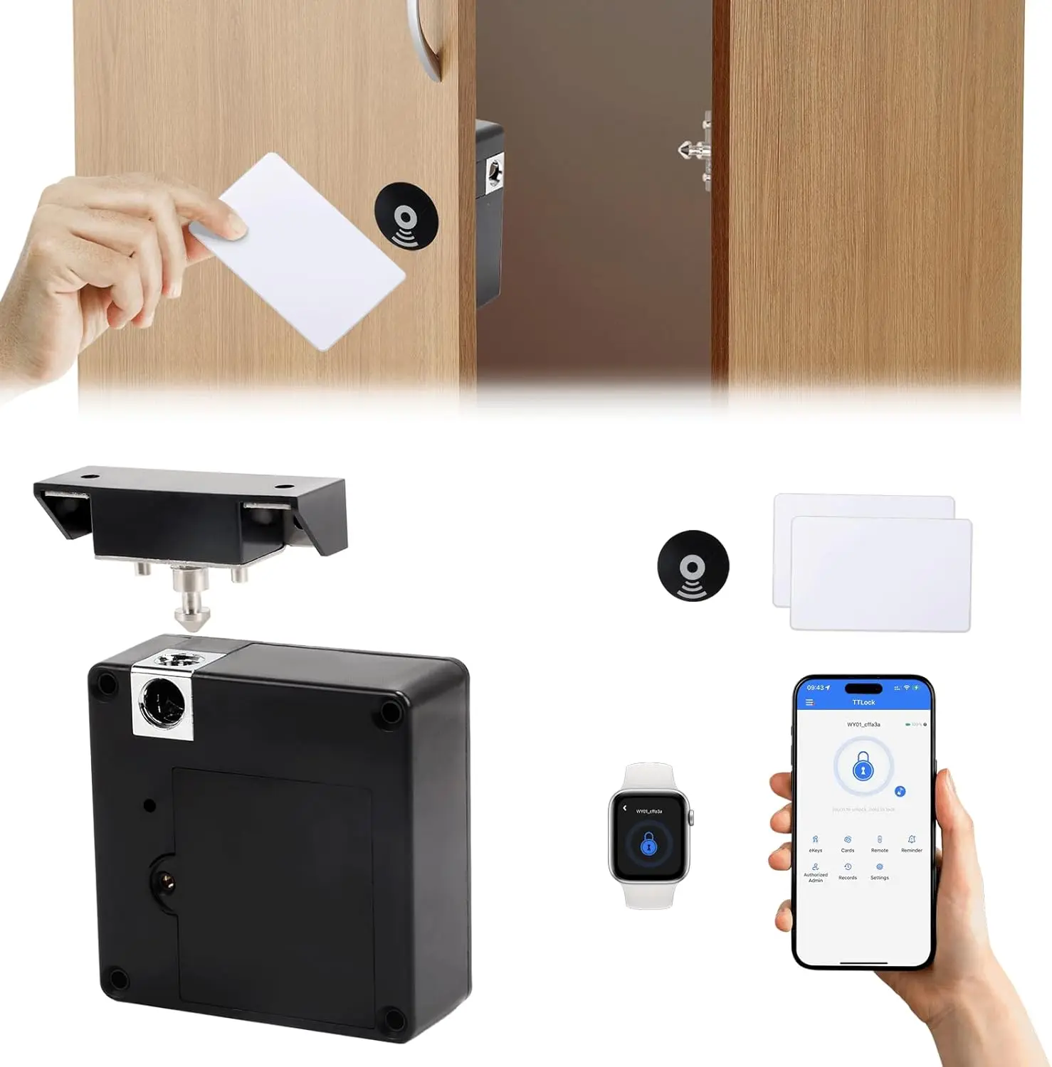 Mobile phone NFC smart locker  - огляд і ціна Furniture Hardware Manufacturer