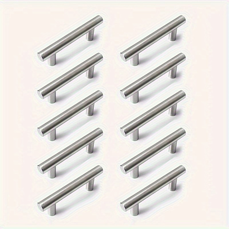 12 Pcs Modern Stainless Steel  - огляд і ціна Furniture Hardware Drawer Pulls