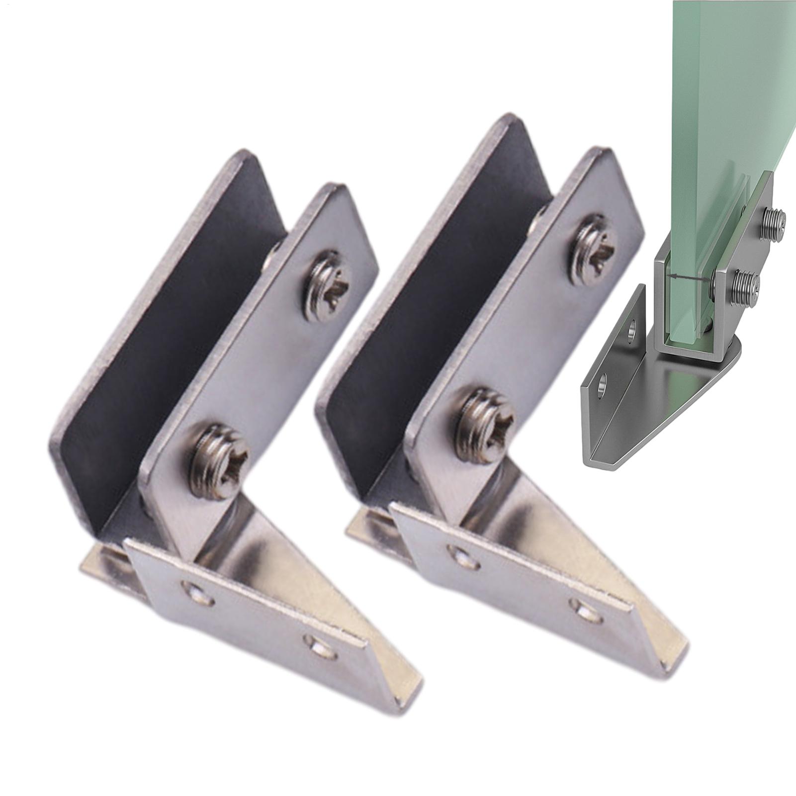 2pcs Non-Perforated Glass Door - огляд і ціна Furniture Hardware Display