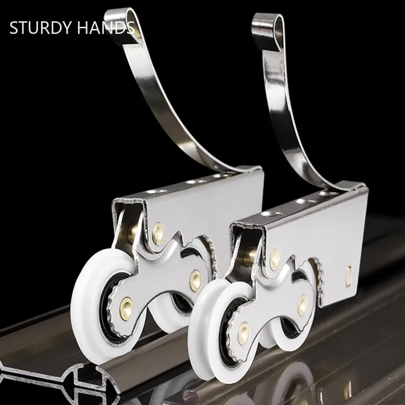 Wardrobe Sliding Door Pulley H - огляд і ціна Furniture Hardware And Fittings
