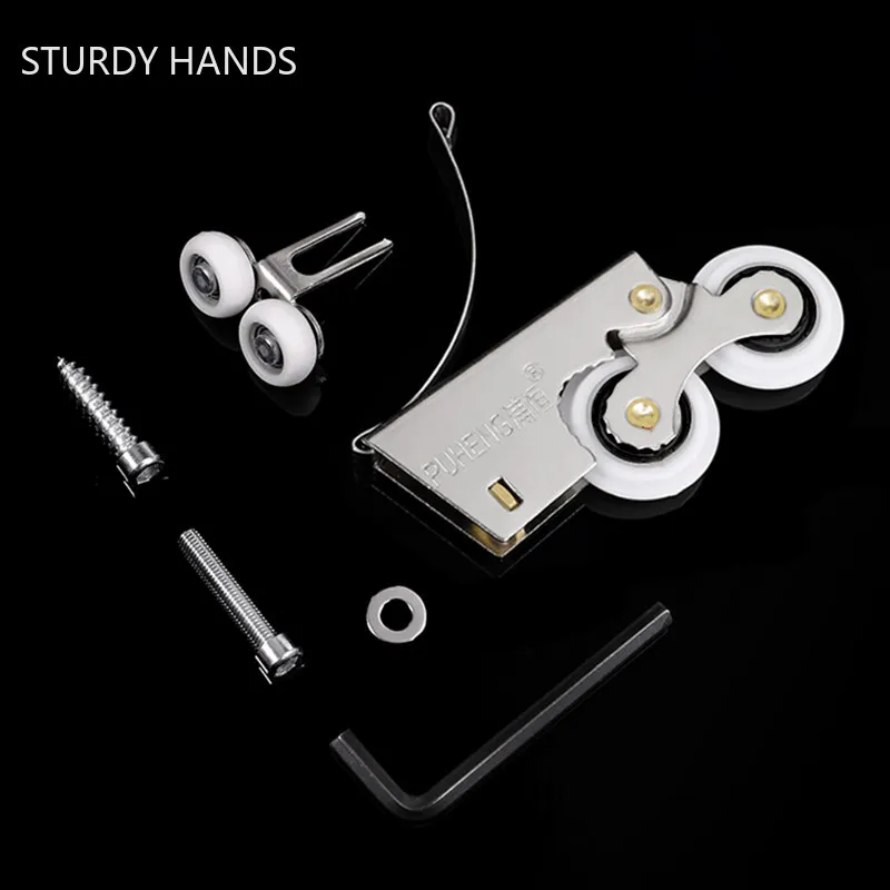 Wardrobe Sliding Door Pulley H - огляд і ціна Furniture Hardware And Fittings