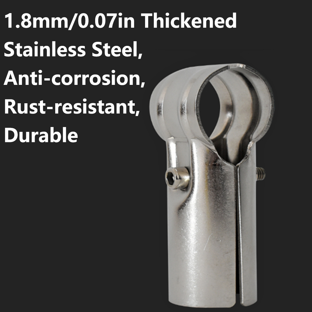 2Pcs Round Pipe Joint Stainles - огляд і ціна Furniture Hardware Display