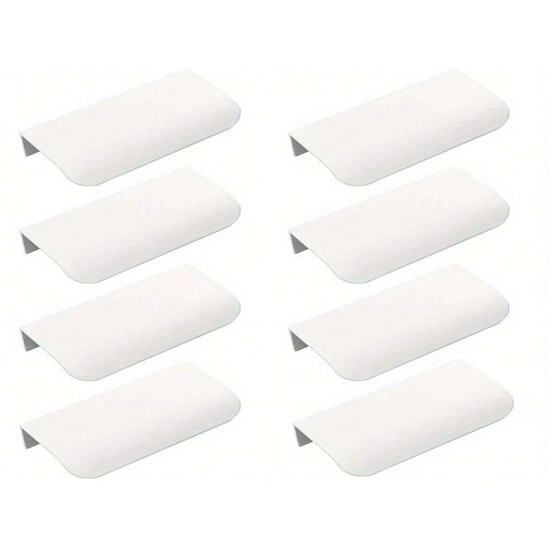 8-Pack Finger Pulls, Metal Con - огляд і ціна Furniture Hardware Drawer Pulls
