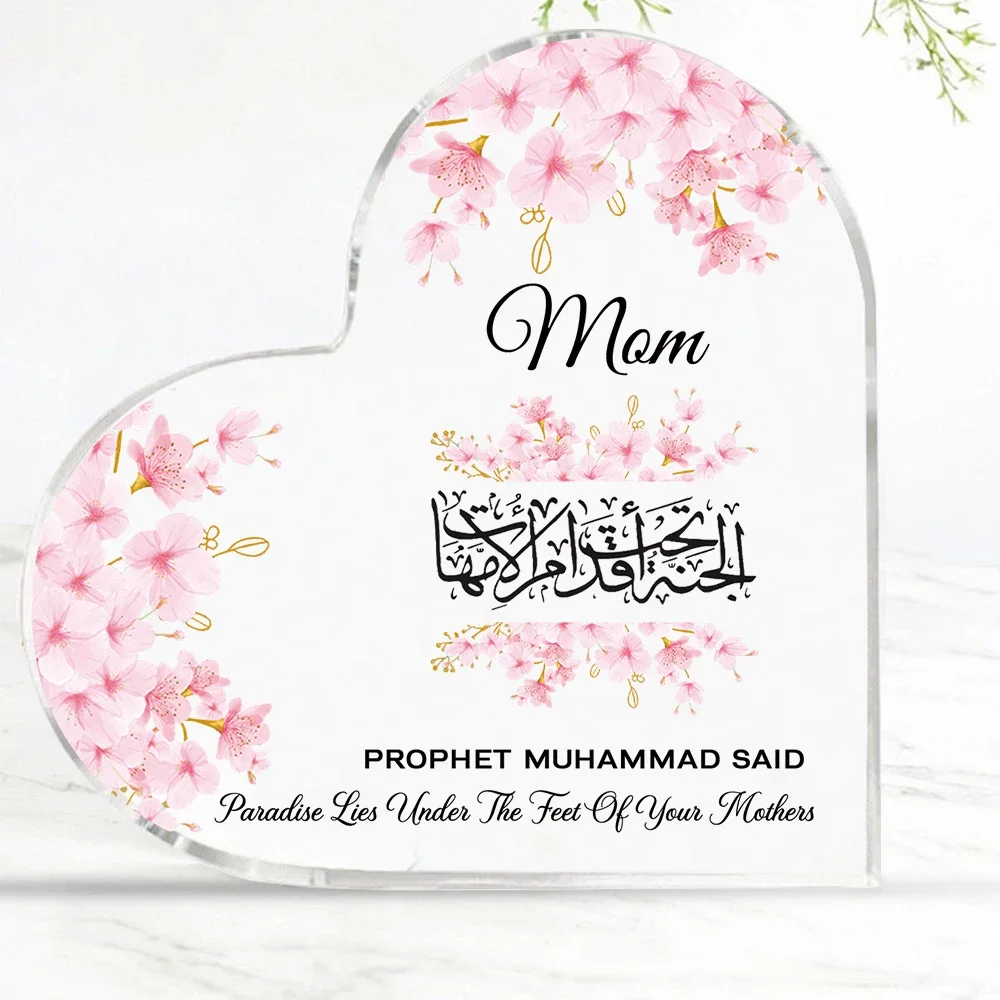 Heart Acrylic Desk Plaque Mom  - огляд і ціна Furniture Paradise & Hardware Ghaziabad By Owner