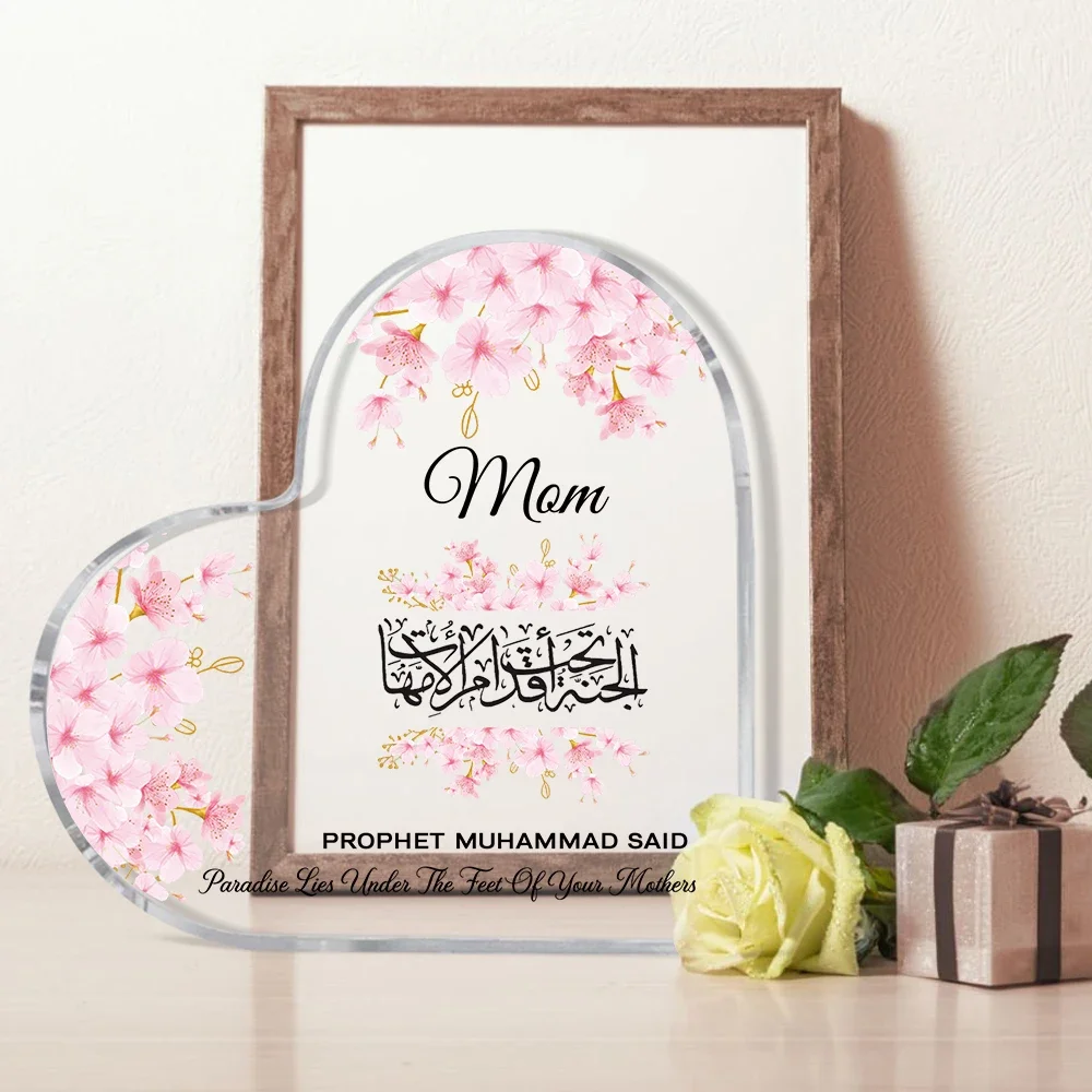Heart Acrylic Desk Plaque Mom  - огляд і ціна Furniture Paradise & Hardware Ghaziabad By Owner
