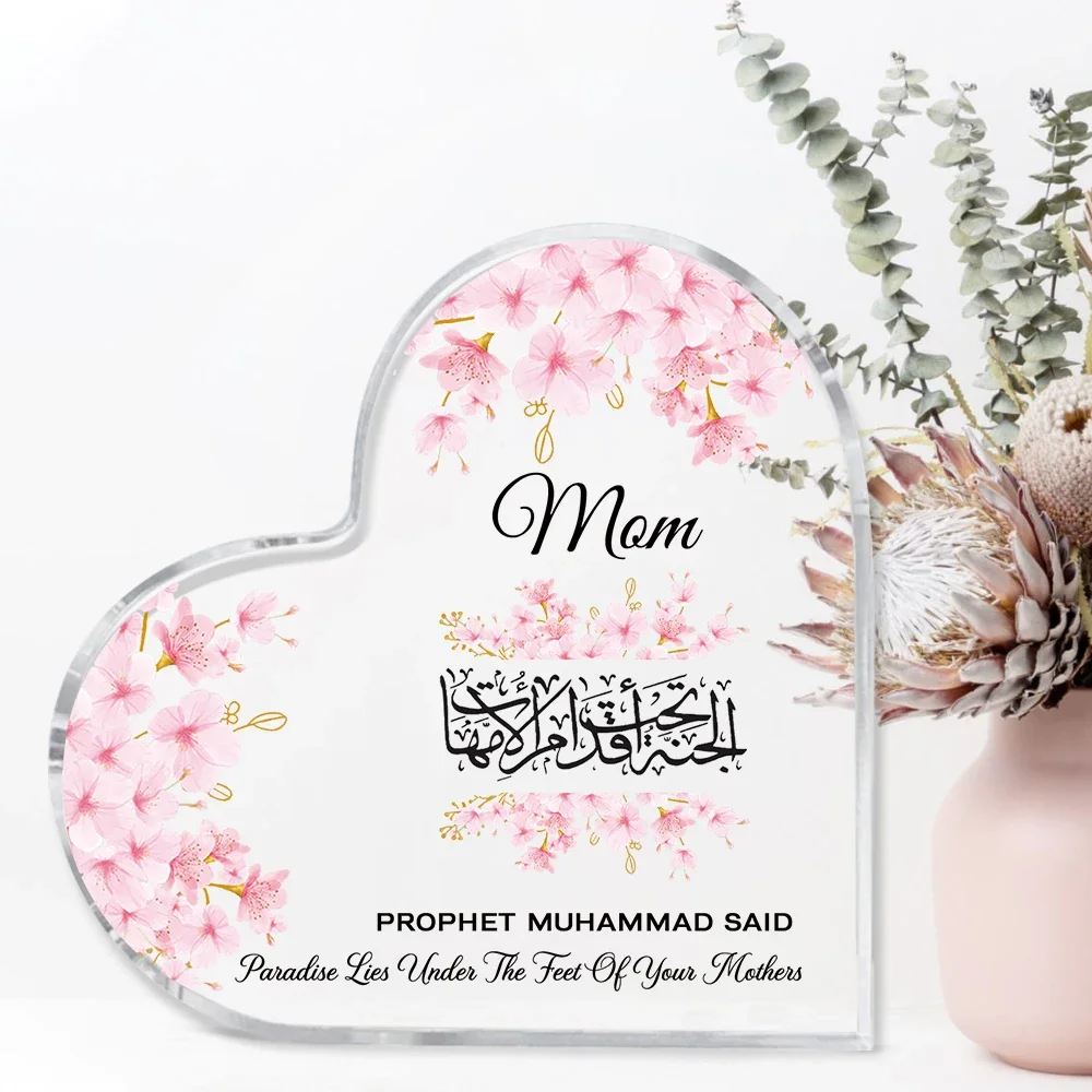 Heart Acrylic Desk Plaque Mom  - огляд і ціна Furniture Paradise & Hardware Ghaziabad By Owner