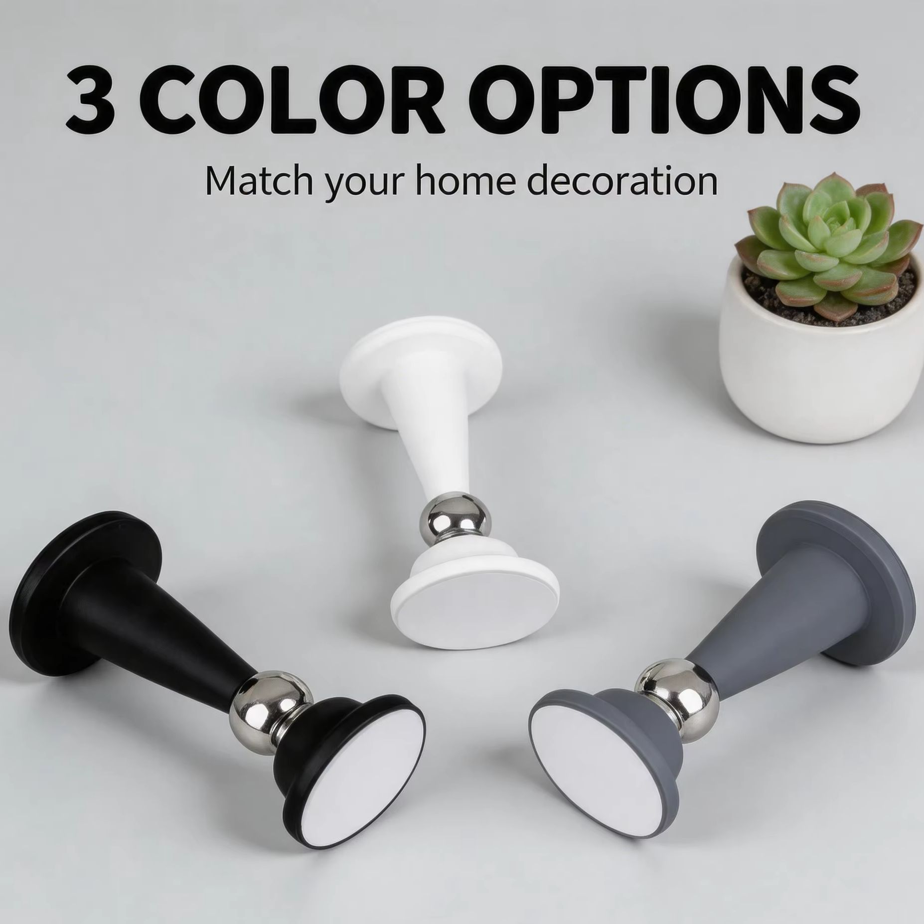 Silicone No-drill Door Stopper - огляд і ціна Furniture Hardware And Fittings