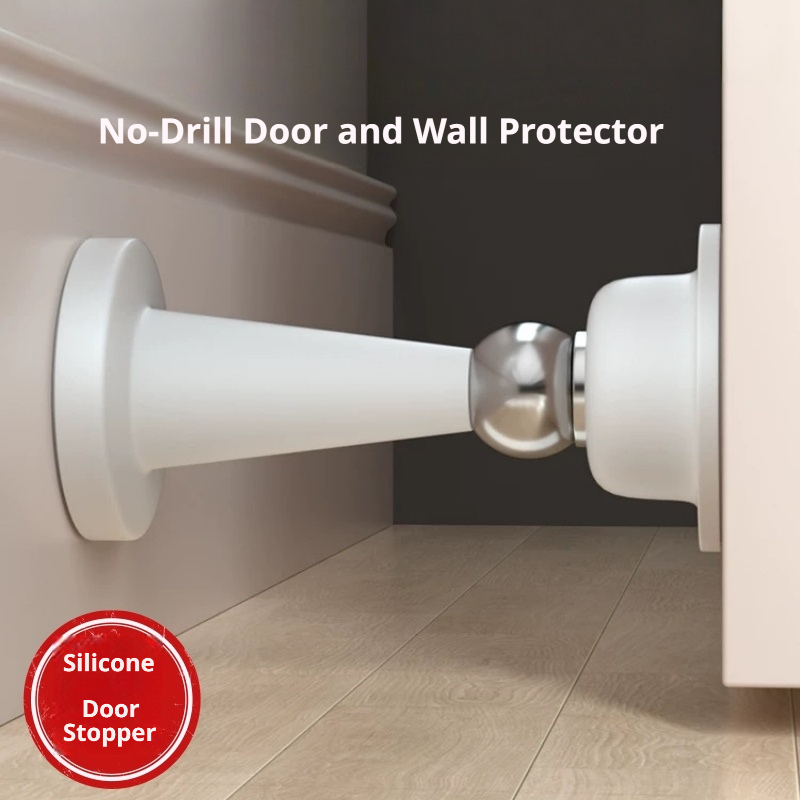 Silicone No-drill Door Stopper - огляд і ціна Furniture Hardware And Fittings