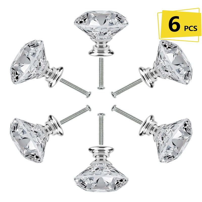 6Pcs Cabinet Knob with Screws  - огляд і ціна Furniture Hardware Manufacturer