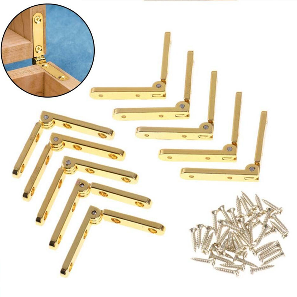 10pcs Wooden Box Hinge Gift Je - огляд і ціна Furniture Hardware And Fittings