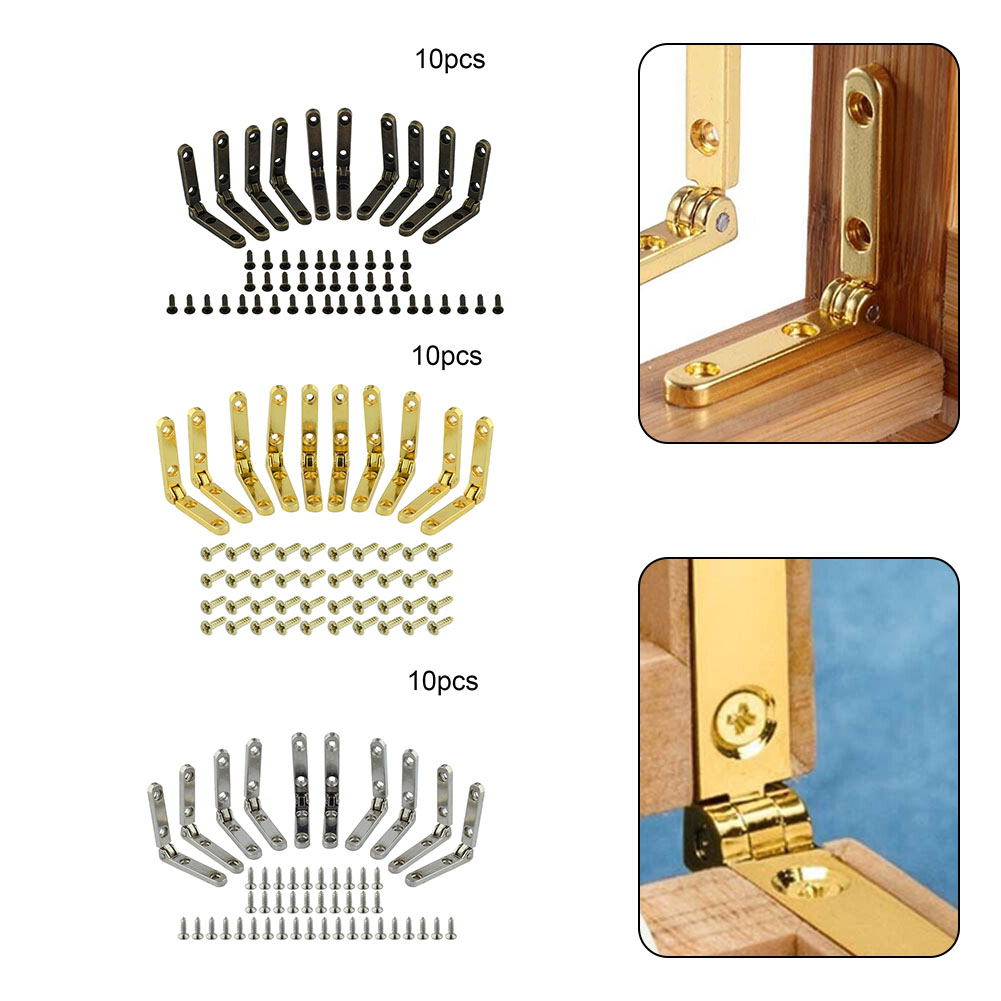 10pcs Wooden Box Hinge Gift Je - огляд і ціна Furniture Hardware And Fittings