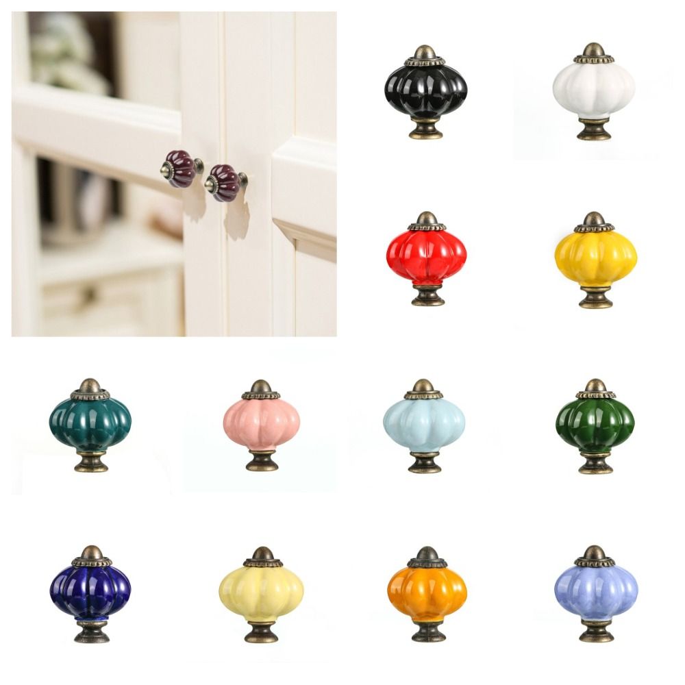 Simple Single Hole Ceramic Pum - огляд і ціна Furniture Hardware Handles